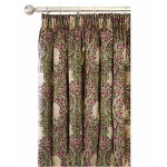 William Morris Pimpernel Aubergine Lined Curtains